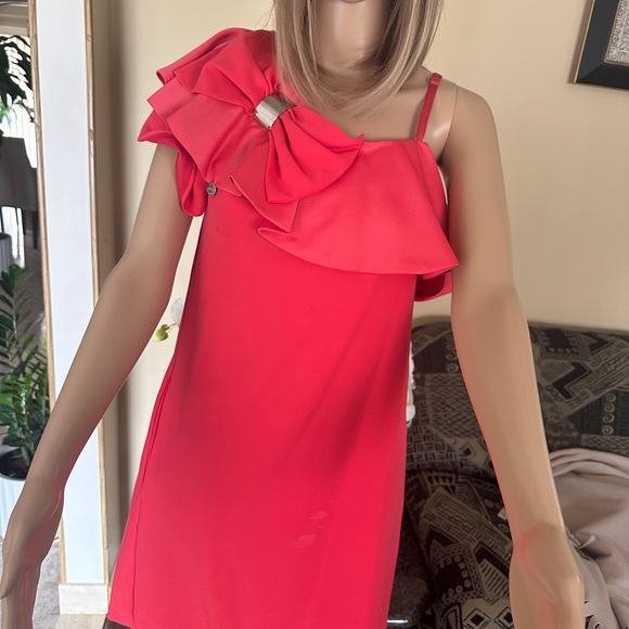 Gorgeous One Shoulder Special Occasion Dress Rinascimento - Picture 1 of 11